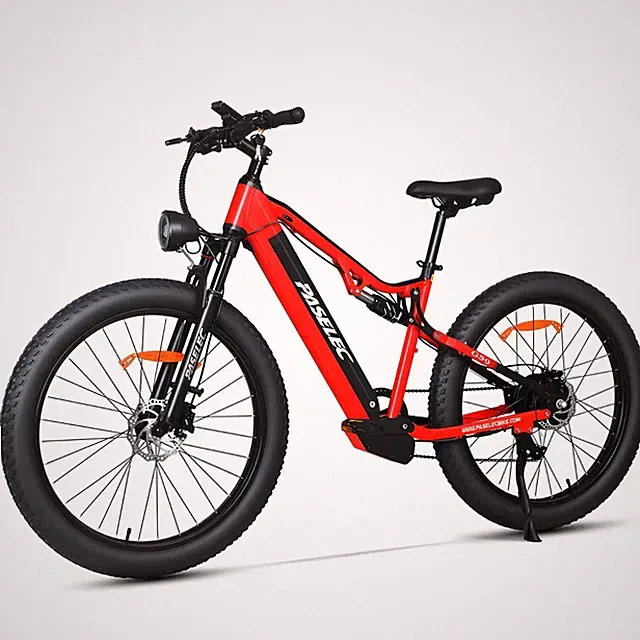 GS9 PRO 27.5" Electric Mountain Bicycle 1300W Peak Adults E-Bike Mit APP 8-Speed
