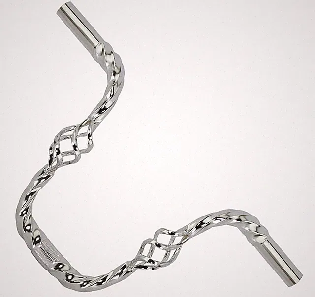 LOWRIDER Kids Bird Cage Twisted Handlebar Chrome 9" Rise 25.4mm Cruiser Bicycle.