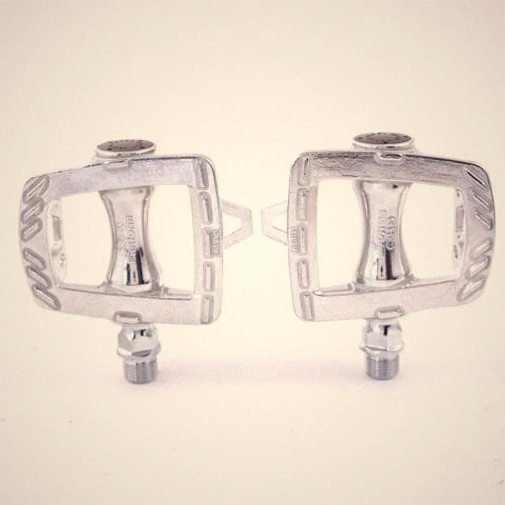 MKS GR-9 Alloy Racing Touring Compact platform Bike Pedal - Silver